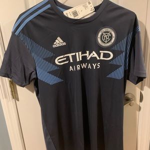 Mens L Adidas New York City FC Away Jersey